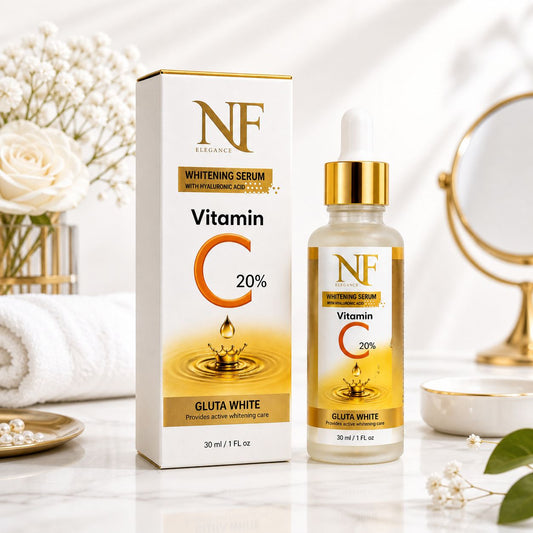NF Elegance Skin Glow Boost Serum - Vitamin C + Hyaluronic Acid